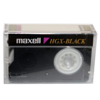 Maxell VHS-C HGX Black 45 min