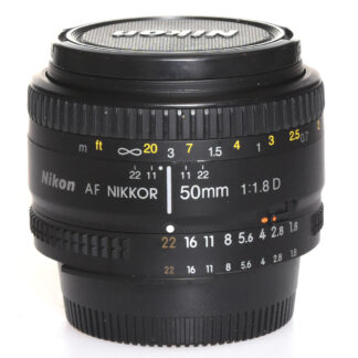 Nikon AF Nikkor 50mm f/1,8 ED Begagnad